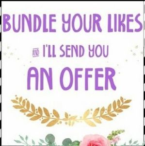 Bundle likes for an offer!